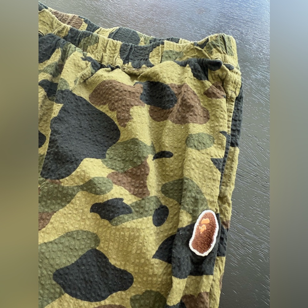 BAPE KIDS CAMO PANTS